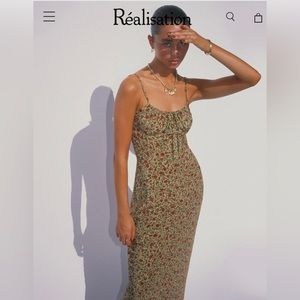 Realisation THE ALBA DRESS in Dahlia Size S